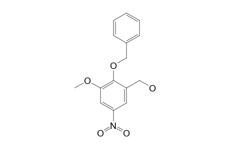 (2-BENZYLOXY-3-METHOXY-5-NITROPHENYL)-METHANOL