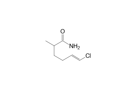 (E)-6-Chloro-2-methylhex-5-enamide