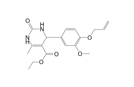 ethyl 4-[4-(allyloxy)-3-methoxyphenyl]-6-methyl-2-oxo-1,2,3,4-tetrahydro-5-pyrimidinecarboxylate