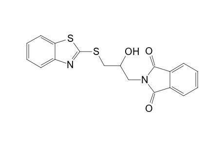 2-[3-(1,3-benzothiazol-2-ylsulfanyl)-2-hydroxy-propyl]isoindoline-1,3-dione
