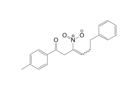 3-Nitro-6-phenyl-1-(p-tolyl)hex-3-en-1-one