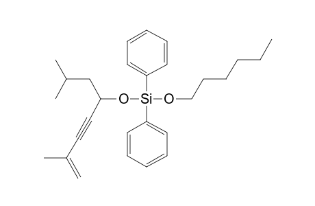 Silane, diphenyl(2,7-dimethyloct-7-en-5-yn-4-yloxy)hexyloxy-