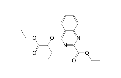 2-Quinazolinecarboxylic acid, 4-[1-(ethoxycarbonyl)propoxy]-, ethyl ester