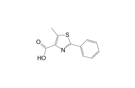 5-Methyl-2-phenyl-1,3-thiazole-4-carboxylic acid