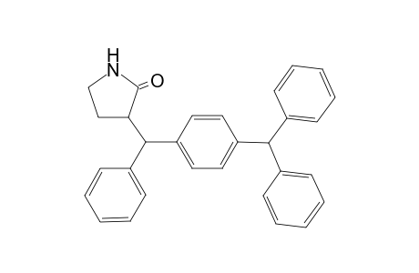 3-[.alpha.-(4,4-Diphenylmethylphenyl)benzyl]pyrrolidin-2-one