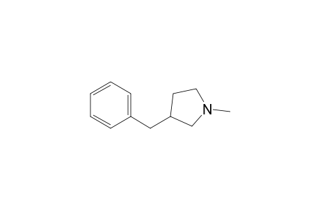 1-Methyl-3-(phenylmethyl)pyrrolidine