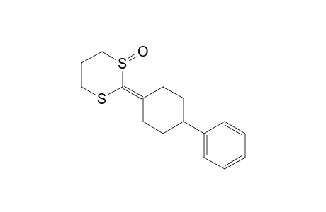 2-(4-Phenylcyclohexylidene)-1,3-dithiane 1-Oxide