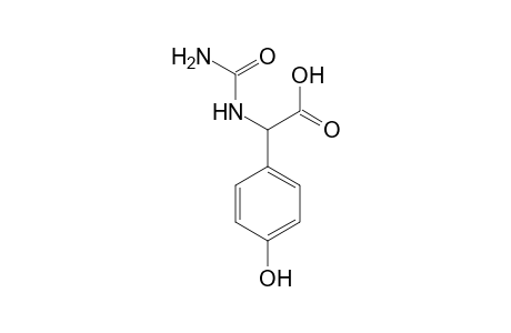 Benzeneacetic acid, alpha-[(aminocarbonyl)amino]-4-hydroxy-