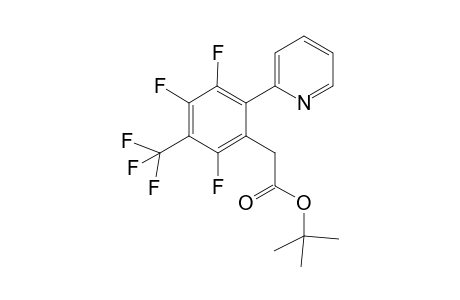 tert-Butyl 2-(2,4,5-trifluoro-6-(pyridin-2-yl)-3-(trifluoromethyl)phenyl)acetate