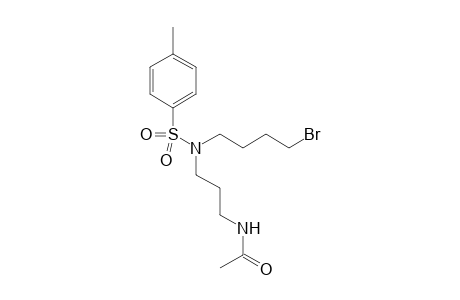 N-(4-Bromobutyl)-N-(3-acetamidopropyl)-p-toluenesulfonamide
