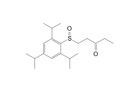 (S)-1-[(2,4,6-triisopropylphenyl)sulfinyl]pentan-3-one