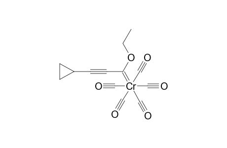 Pentacarbonyl (3-cyclopropyl-1-ethoxypropynylidene) chromium