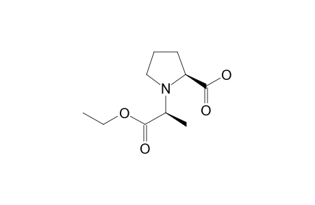 (2S)-1-[(1S)-2-ethoxy-2-keto-1-methyl-ethyl]proline