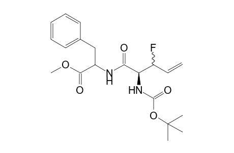 (2S), (3S,R)-2-(2-tert-Butoxycarbonylamino-3-fluoropent-4-enoylamino)-3-phenyl-propionic acid methyl ester