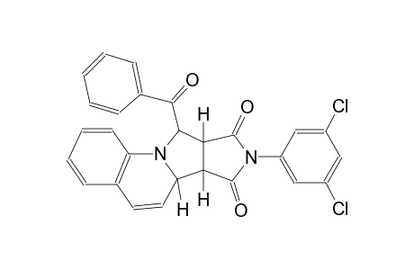 (6aR,6bS,9aR,10S)-10-benzoyl-8-(3,5-dichlorophenyl)-9a,10-dihydro-6aH-pyrrolo[3',4':3,4]pyrrolo[1,2-a]quinoline-7,9(6bH,8H)-dione