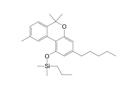 Silane, dimethylpropyl[(6,6,9-trimethyl-3-pentyl-6H-dibenzo[b,d]pyran-1-yl)oxy]-