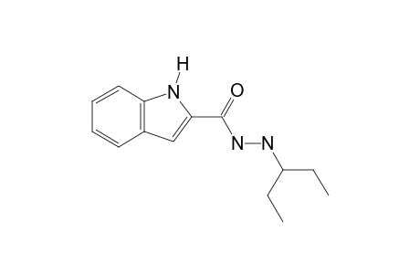 INDOLE-2-CARBOXYLIC ACID, 2-(1-ETHYLPROPYL)HYDRAZIDE