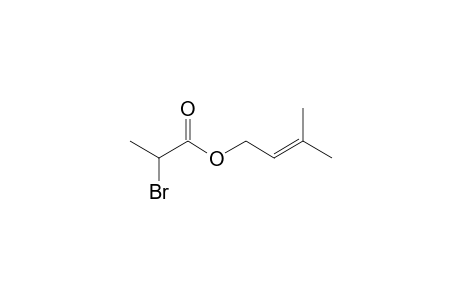 3-Methylbut-2-enyl 2-bromopropanoate