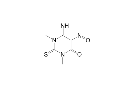 6-Imino-1,3-dimethyl-5-nitroso-2-sulfanylidene-1,3-diazinan-4-one