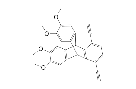1,4-Diethynyl-6,7,14,15-tetramethoxytriptycene
