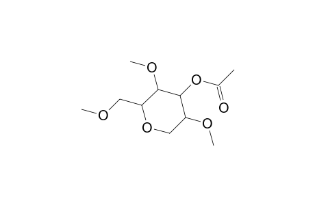 4-O-acetyl-2,6-anhydro-1,3,5-tri-O-methylhexitol