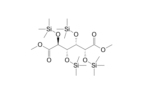 dimethyl (2S,3S,4S,5R)-2,3,4,5-tetrakis(trimethylsilyloxy)hexanedioate
