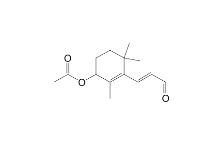 2-Propenal, 3-[3-(acetyloxy)-2,6,6-trimethyl-1-cyclohexen-1-yl]-, (E)-