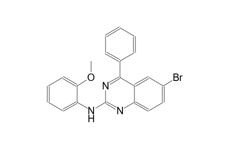2-quinazolinamine, 6-bromo-N-(2-methoxyphenyl)-4-phenyl-