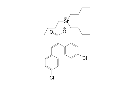 Tri-n-butyltin(IV) (E)-2,3-bis(4-chlorophenyl)-2-propenoate