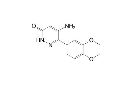 4-Amino-3-(3,4-dimethoxyphenyl)-1H-pyridazin-6-one