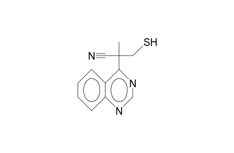 4-(1-Cyano-1-mercaptomethyl-ethyl)-quinazoline