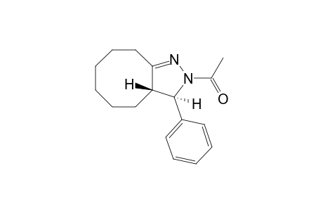 1-[(3R,3aS)-3-phenyl-3,3a,4,5,6,7,8,9-octahydrocycloocta[c]pyrazol-2-yl]ethanone