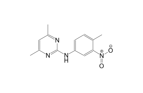 2-pyrimidinamine, 4,6-dimethyl-N-(4-methyl-3-nitrophenyl)-