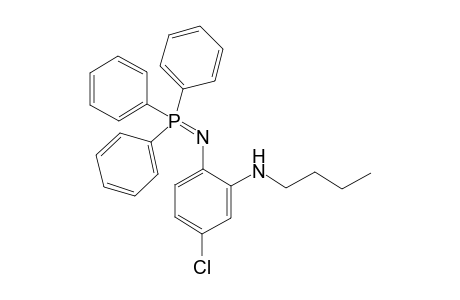 1-N-(Butyl)-5-chloro-2-N-(triphenyl-lambda5-phosphanylidene)benzene-1,2-diamine
