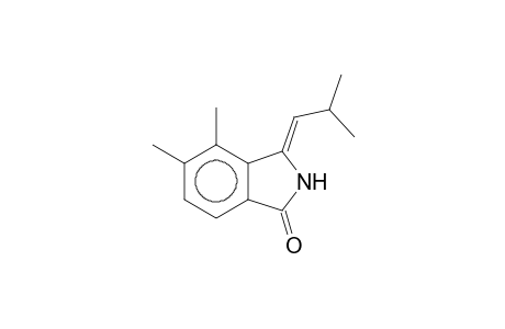 1H-Isoindol-1-one, 2,3-dihydro-4,5-dimethyl-3-(2-methylpropylidene)-
