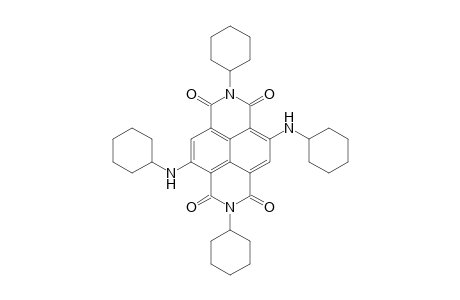 2,7-dicyclohexyl-4,9-bis(cyclohexylamino)benzo[lmn][3,8]phenanthroline-1,3,6,8(2H,7H)-tetraone