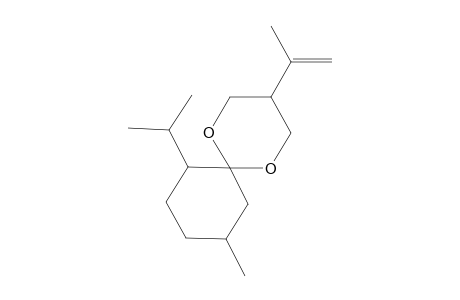 3-(1-Methylethenyl)-7-isopropyl-10-methyl-2,5-dioxaspiroundecene isomer