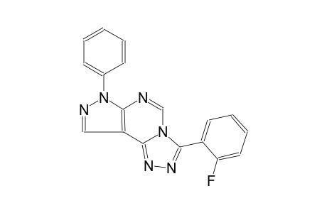 3-(2-fluorophenyl)-7-phenyl-7H-pyrazolo[4,3-e][1,2,4]triazolo[4,3-c]pyrimidine