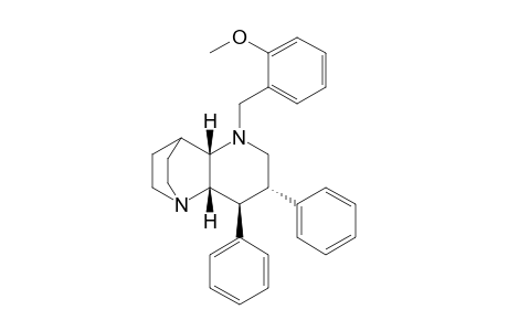 (4aS,7S,8S,8aS)-5-(2-Methoxybenzyl)-7,8-diphenylperhydro-1,4-ethano-1,5-naphthyridine