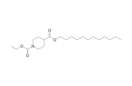 Isonipecotic acid, N-ethoxycarbonyl-, dodecyl ester