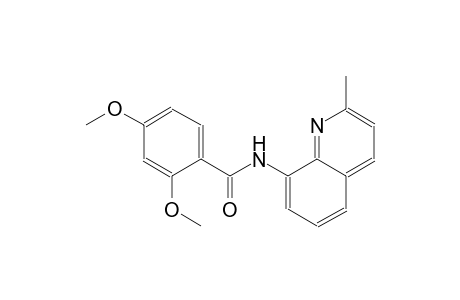 2,4-dimethoxy-N-(2-methyl-8-quinolinyl)benzamide