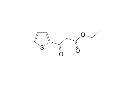 beta-oxo-2-thiophenepropionic acid, ethyl ester