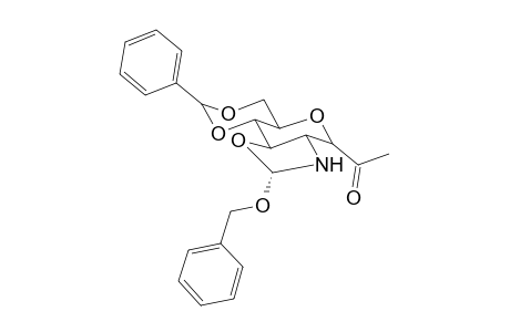 2-(.alpha.-Benzyloxy)-4-acetyl-12-phenyl-1-aza-1,6,9,11-tetraoxatricyclo[8.4.3.1(9,13).0(3,7)]tridecane