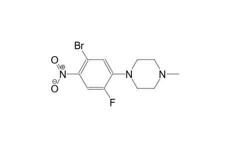 piperazine, 1-(5-bromo-2-fluoro-4-nitrophenyl)-4-methyl-