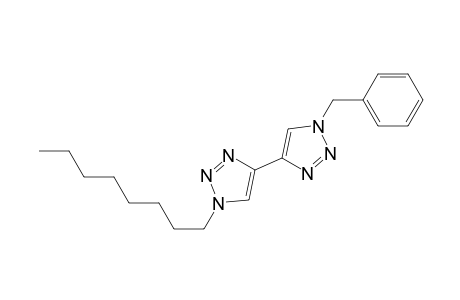1-Benzyl-1'-(octyl)-1H,1'H-4,4'-bi-1,2,3-triazole