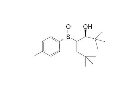 (E,3R)-2,2,6,6-tetramethyl-4-[(S)-(4-methylphenyl)sulfinyl]-4-hepten-3-ol