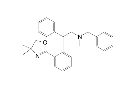 4,4-Dimethyl-2-[2'-[2"-(N-benzyl-N-methyl)amino-1''-phenylethyl]phenyl]oxazoline