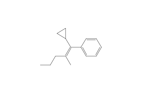 (E)-1-Cyclopropyl-2-methyl-1-phenyl-1-pentene