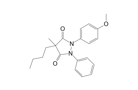 4-Butyl-1-(4-methoxyphenyl)-4-methyl-2-phenylpyrazolidine-3,5-dione