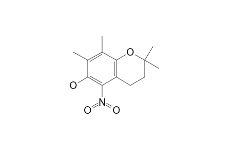 2,2,7,8-tetramethyl-5-nitrochroman-6-ol